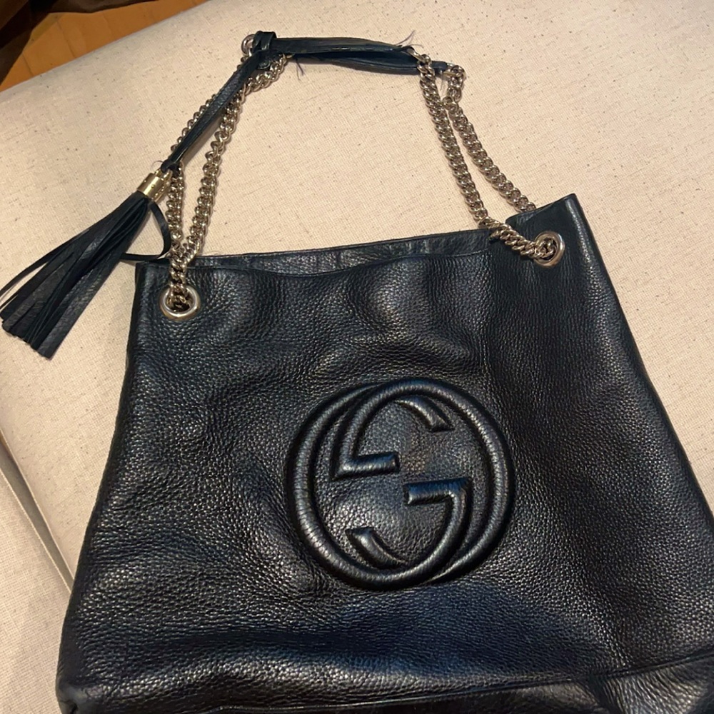 100% Authentic Used Gucci SoHo Shoulder Bag